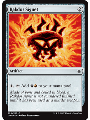 Rakdos Signet - CMA - C