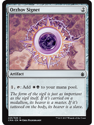 Orzhov Signet - CMA - C 