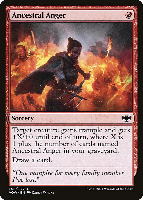 Ancestral anger - VOW - C