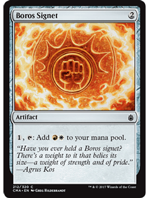 Boros Signet - CMA - C 