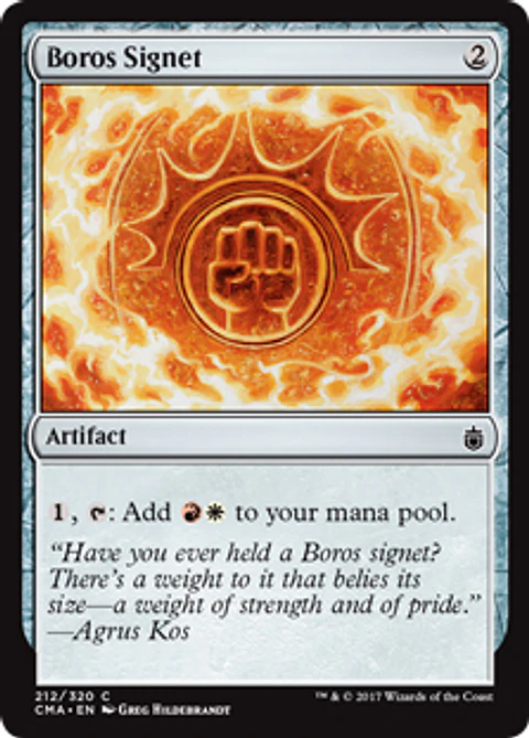 Boros Signet - CMA - C 
