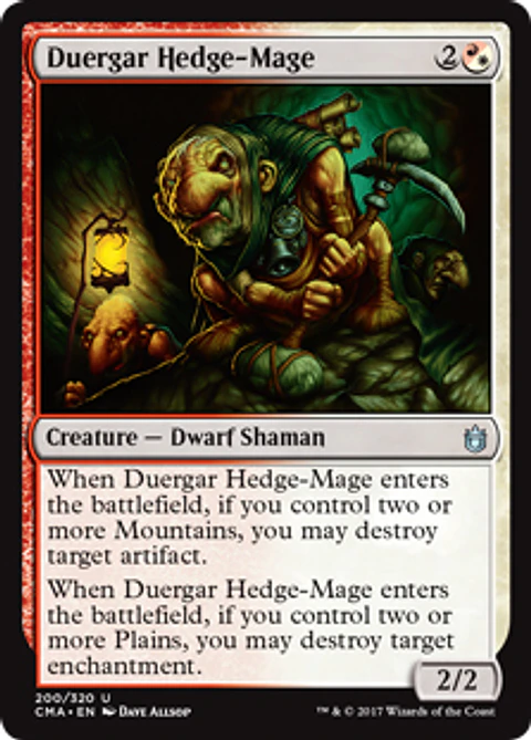 Duergar Hedge-Mage - CMA - U
