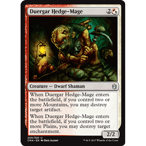 Duergar Hedge-Mage - CMA - U