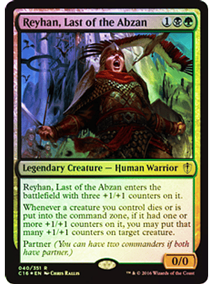 Reyhan, Last of the Abzan - C16 - R 
