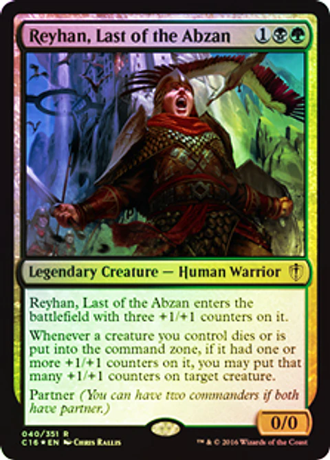Reyhan, Last of the Abzan - C16 - R 