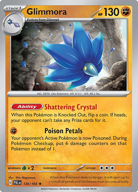 Glimmora - 126/193 - Holo Rare - PAL