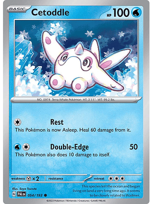 Cetoddle - 054/193 - Common - PAL 