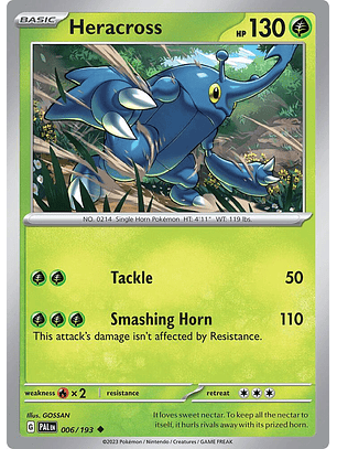 Heracross - 006/193 - Uncommon - PAL