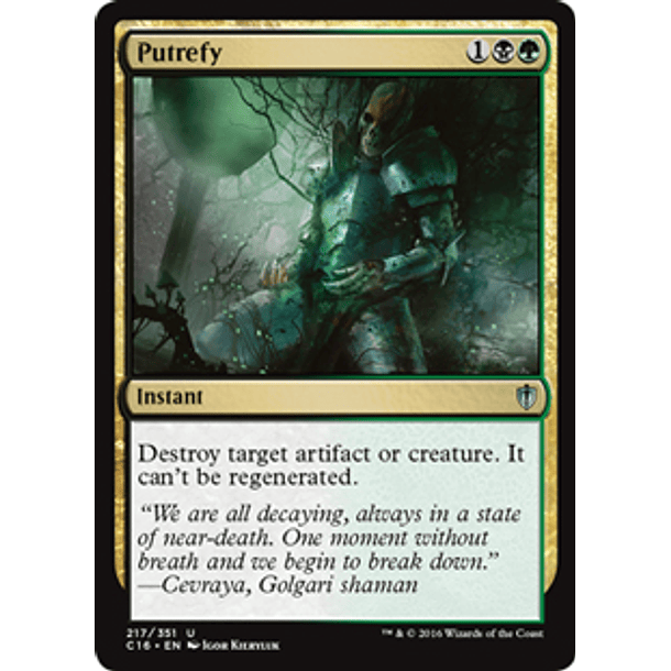 Putrefy - C16 - U