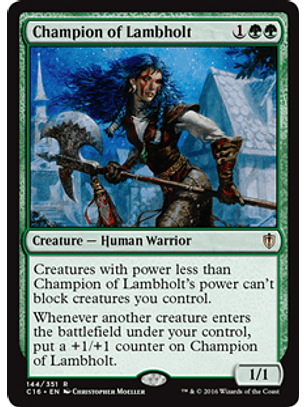 Champion of Lambholt - C16 - R 