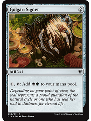 Golgari Signet - C16 - C