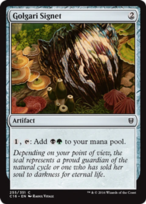 Golgari Signet - C16 - C