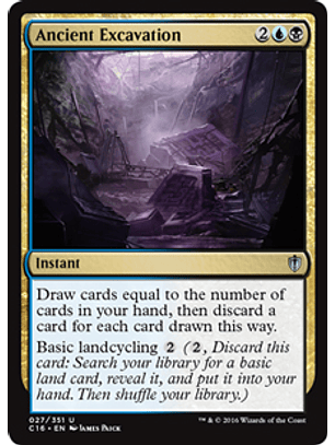 Ancient Excavation - C16 - U