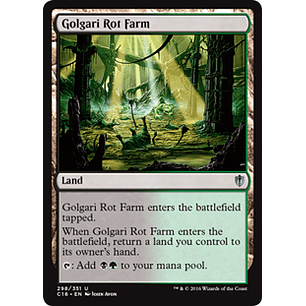 Golgari Rot Farm - C16 - U