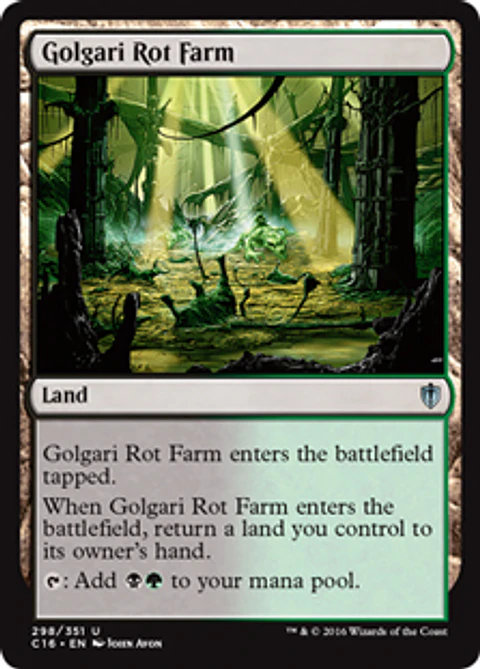 Golgari Rot Farm - C16 - U