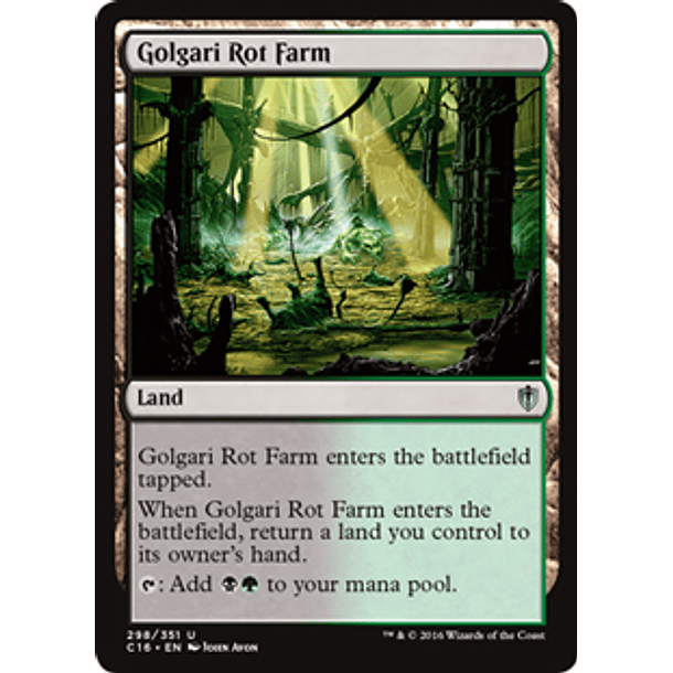 Golgari Rot Farm - C16 - U