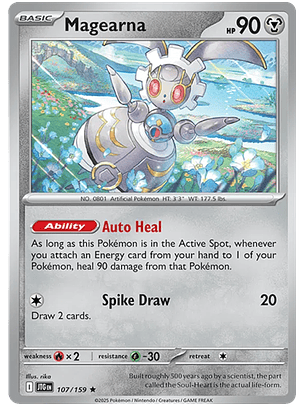 Magearna - 107/159 - Holo Rare - JTG 