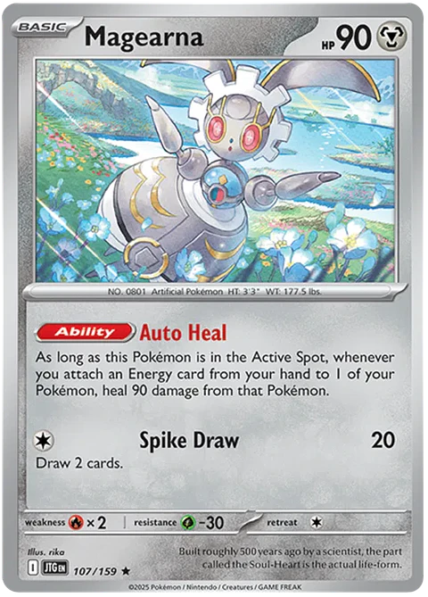 Magearna - 107/159 - Holo Rare - JTG 