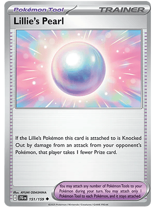 Lillie's Pearl - 151/159 - Uncommon - JTG 