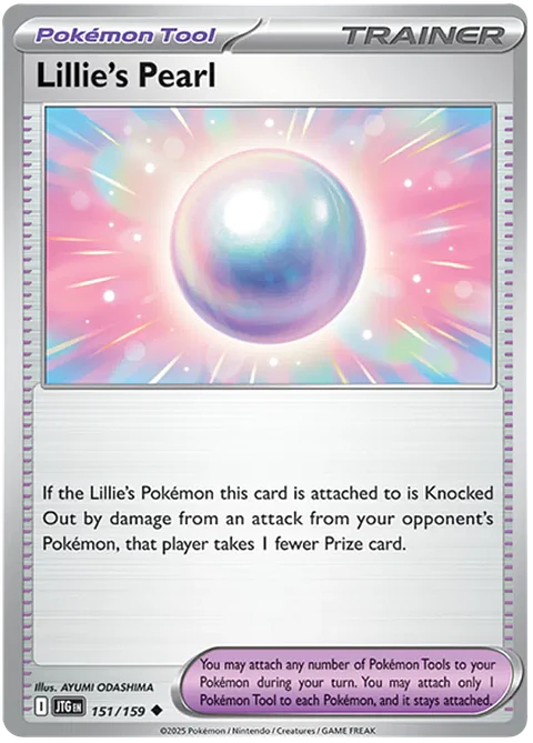 Lillie's Pearl - 151/159 - Uncommon - JTG 