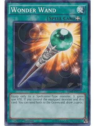 Wonder Wand - BP03-EN173 - Shatterfoil Rare  