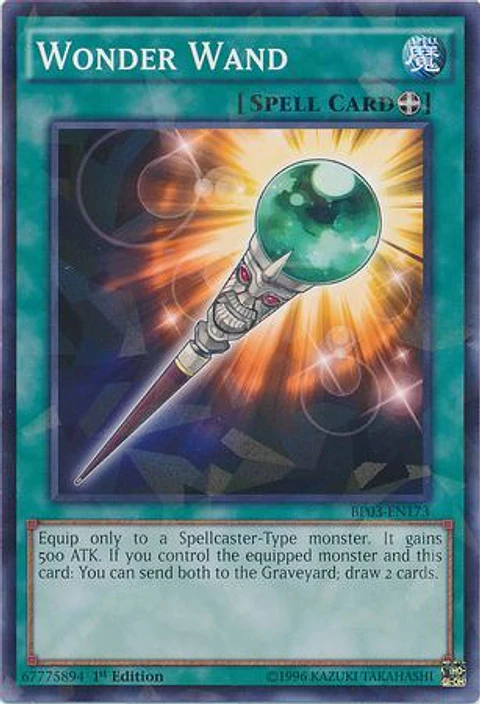 Wonder Wand - BP03-EN173 - Shatterfoil Rare  