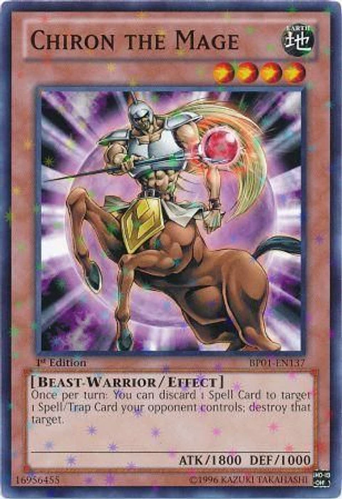Chiron the Mage - BP01-EN137 - Starfoil Rare 