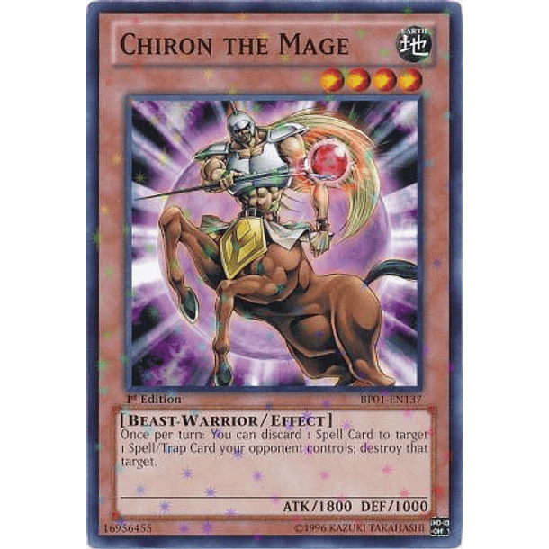 Chiron the Mage - BP01-EN137 - Starfoil Rare 