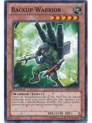 Backup Warrior - BP01-EN159 - common