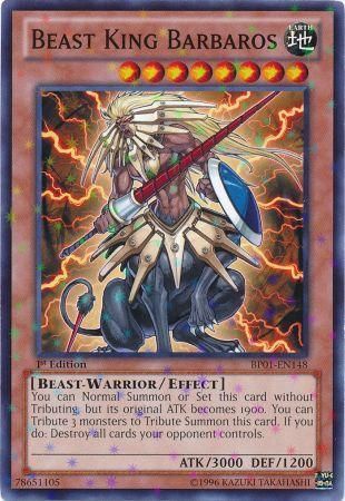 Beast King Barbaros - BP01-EN148 - Starfoil Rare  1