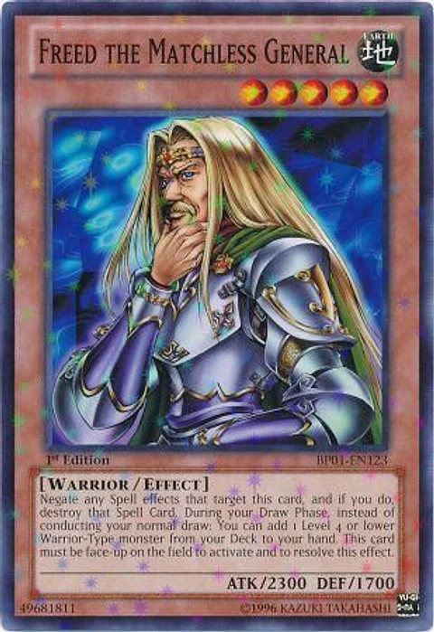 Freed the Matchless General - BP01-EN123 - Starfoil Rare 