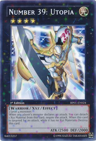 Number 39: Utopia - BP01-EN024 - Starfoil Rare  1
