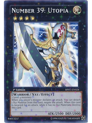 Number 39: Utopia - BP01-EN024 - Starfoil Rare 