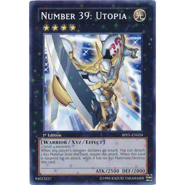 Number 39: Utopia - BP01-EN024 - Starfoil Rare 