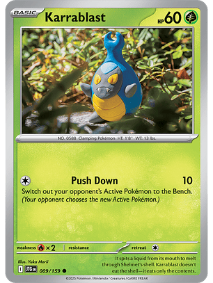Karrablast - 009/159 - Common - JTG