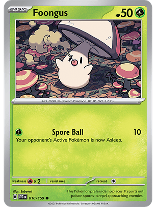 Foongus - 010/159 - Common - JTG 