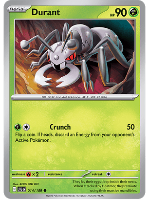 Durant - 014/159 - Common - JTG 