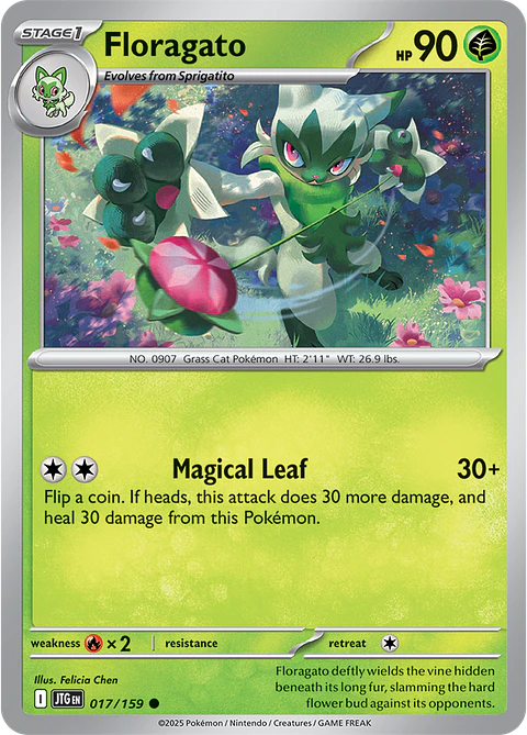 Floragato - 017/159 - Common - JTG 