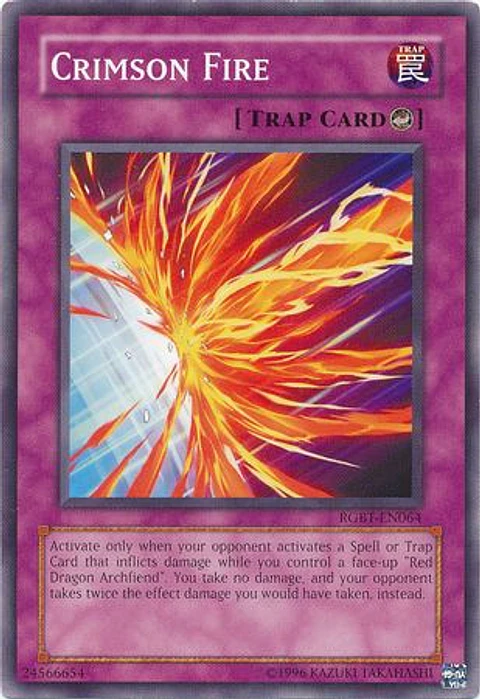 Crimson Fire - RGBT-EN064 - Common