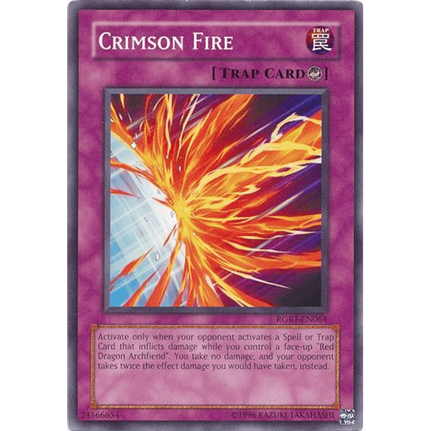 Crimson Fire - RGBT-EN064 - Common