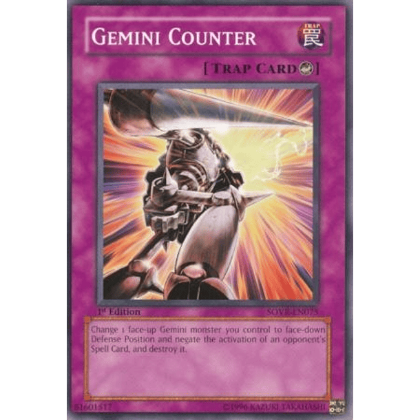 Gemini Counter - SOVR-EN075 - Common