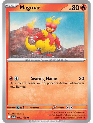 Magmar - 020/159 - Common - JTG 