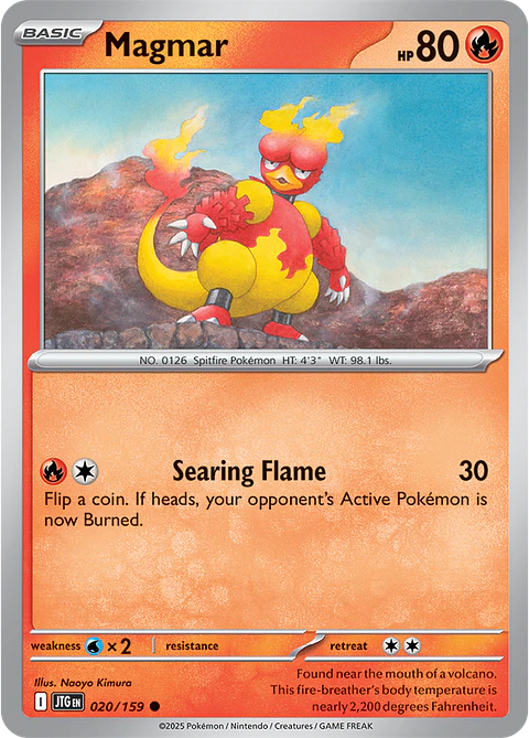 Magmar - 020/159 - Common - JTG 