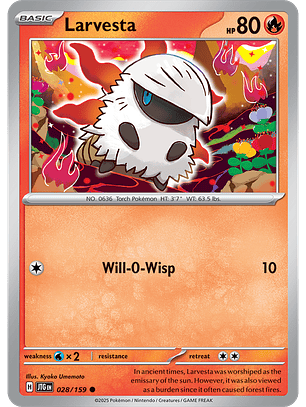 Larvesta - 028/159 - Common - JTG 