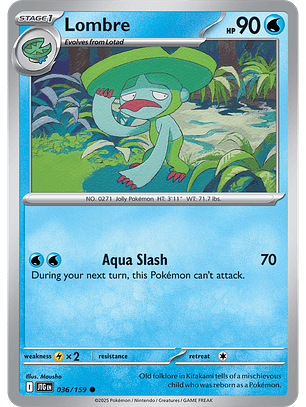 Lombre - 036/159 - Common - JTG 