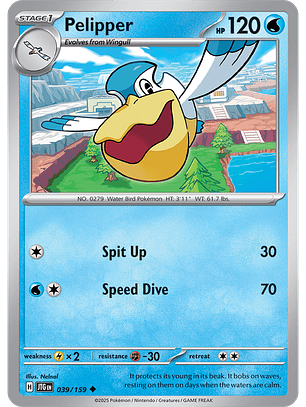 Pelipper - 039/159 - Uncommon - JTG 