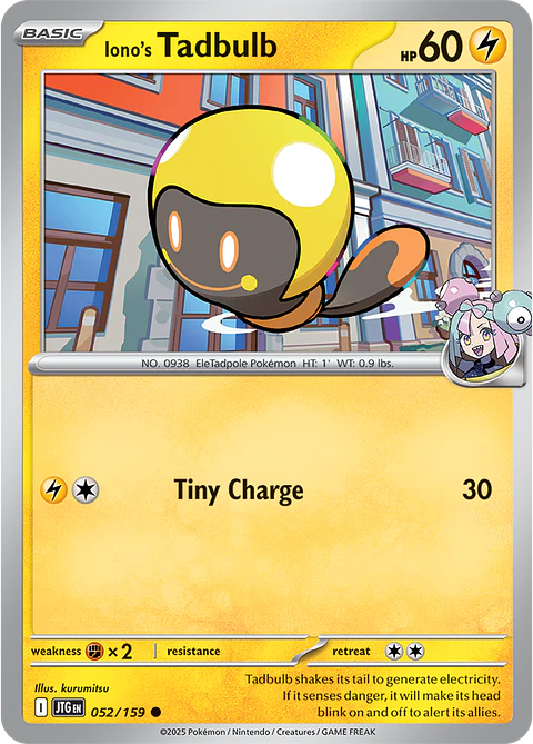Iono's Tadbulb - 052/159 - Common - JTG 