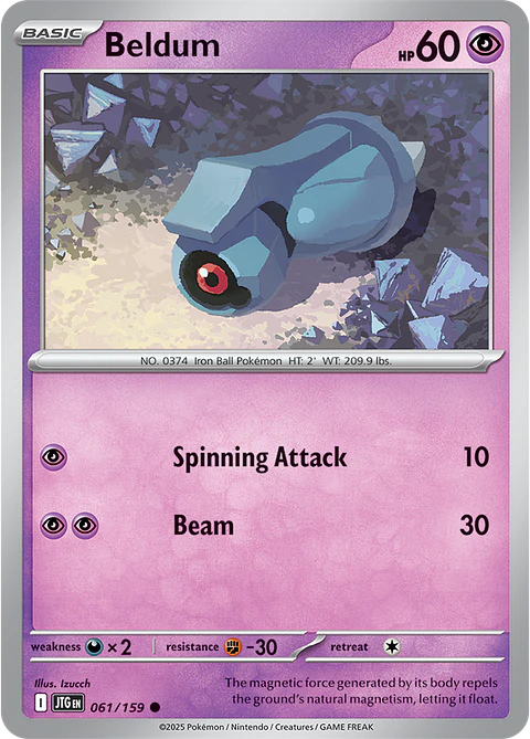 Beldum - 061/159 - Common - JTG 