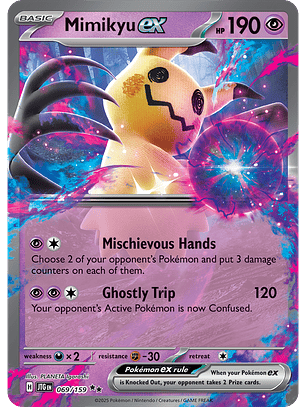 Mimikyu ex - 069/159 - Double Rare - JTG 