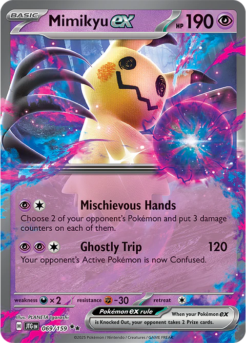 Mimikyu ex - 069/159 - Double Rare - JTG 